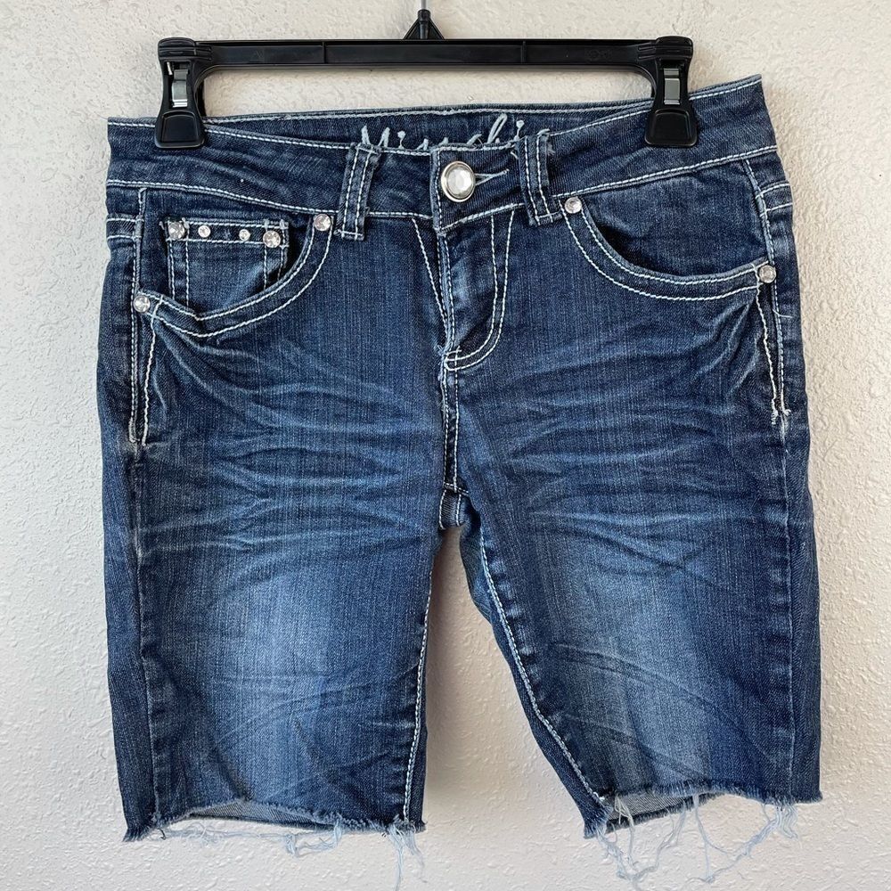 Miss Chic Denim Cut Offs Size 3 EUC